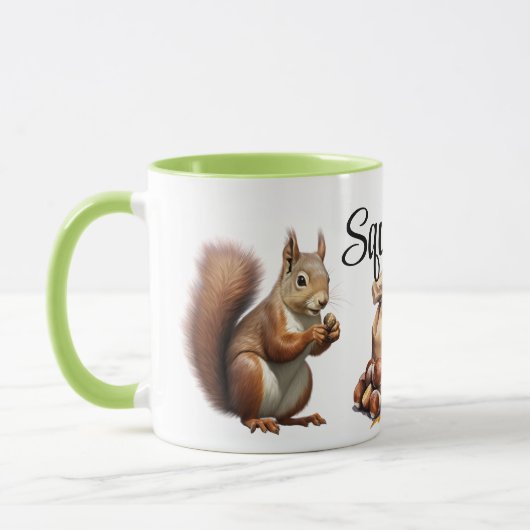 Mug Écureuils heureux (Gauche)