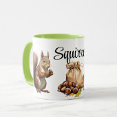 Mug Écureuils heureux (Devant gauche)