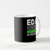 Mug Ed.D. Docteur en éducation en cours (Devant droit)