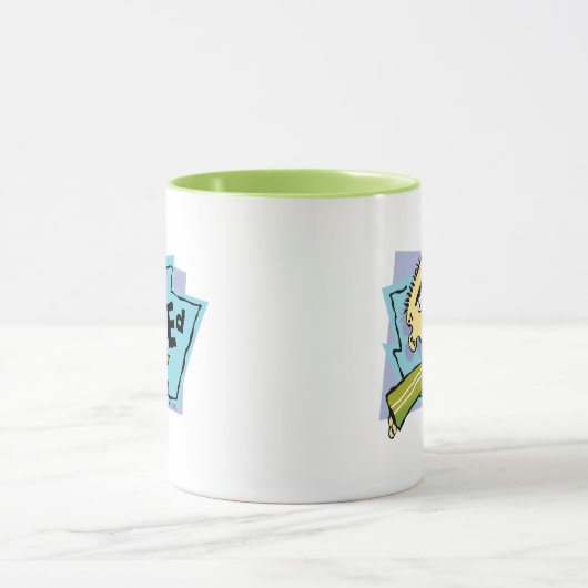 Mug Ed - Graphique de caractères (Centre)