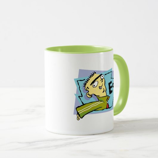 Mug Ed - Graphique de caractères (Devant droit)