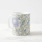 Mug Edelweiss Mignonne Main Illustré Le Son De La Musi (Devant gauche)