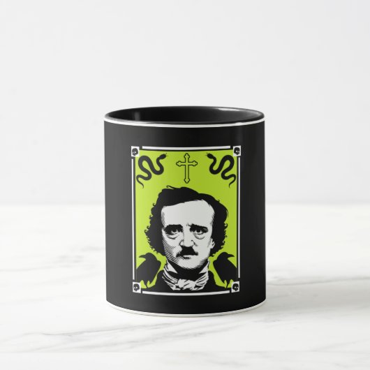 Mug Edgar Allan Poe Anniversaire 19 janvier (Centre)