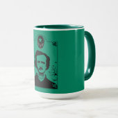 Mug Edgar Allan Poe Art (Devant droit)