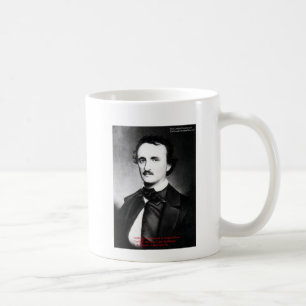 Mug Edgar Allan Poe "La religion est" Citation de sage