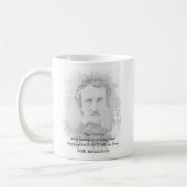 Mug Edgar Allan Poe Poet Melancholy (Gauche)