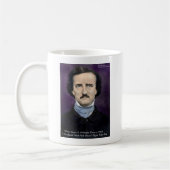 Mug Edgar Allen Poe Citation "The Raven" Cadeaux et ca (Gauche)
