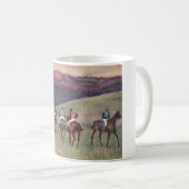 Mug Edgar Degas - chevaux de course formant 1894 (Devant droit)