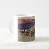Mug Edgar Degas - chevaux de course formant 1894 (Devant gauche)