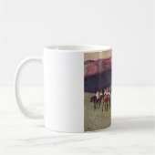 Mug Edgar Degas - chevaux de course formant 1894 (Gauche)