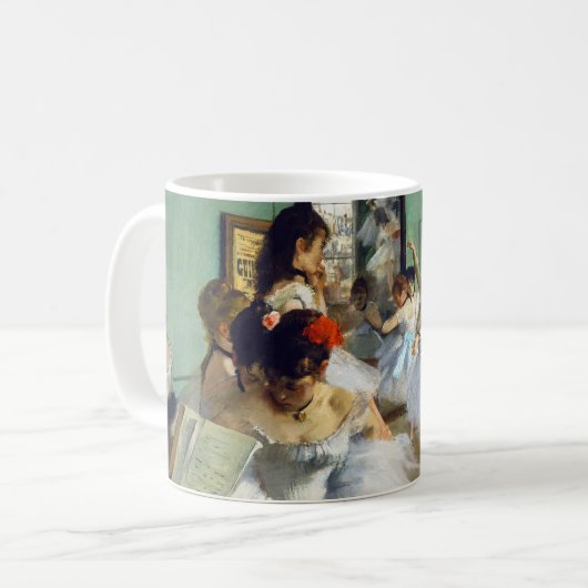 Mug Edgar Degas - Classe Danse (Devant gauche)