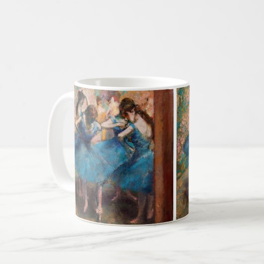 Mug Edgar Degas - Danseurs en bleu (Devant gauche)