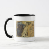 Mug Edgar Degas | deux études des cavaliers (Gauche)