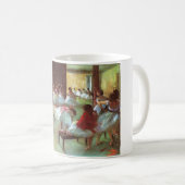 Mug Edgar Degas - huile de danseur d'escalier de (Devant droit)