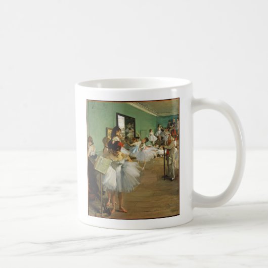 Mug Edgar Degas La Classe Danse Ballerina Peinture (Droite)