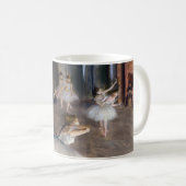 Mug Edgar Degas - La répétition du ballet sur scène (Devant droit)