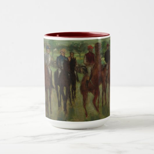 Mug Edgar Degas | les cavaliers (Centre)