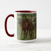 Mug Edgar Degas | les cavaliers (Gauche)