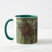 Mug Edgar Degas | les cavaliers (Gauche)