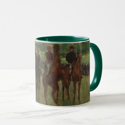 Mug Edgar Degas | les cavaliers (Devant droit)