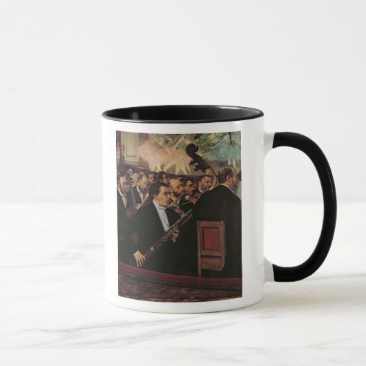 Mug Edgar Degas | l'orchestre d'opéra, c.1870 (Droite)