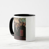 Mug Edgar Degas | l'orchestre d'opéra, c.1870 (Devant gauche)