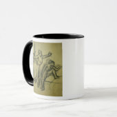 Mug Edgar Degas | trois danseurs, c.1900 (Devant gauche)