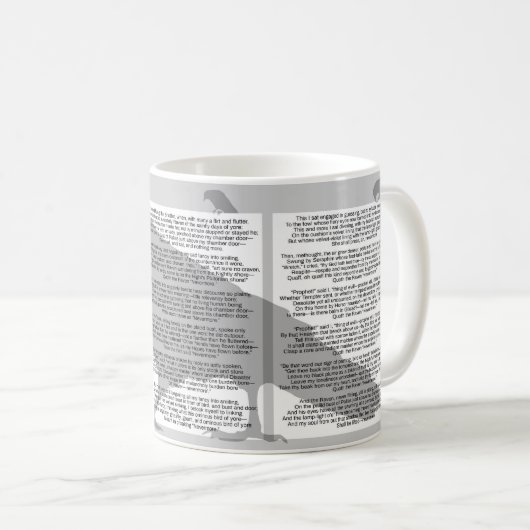 Mug Edgar Poe Le Corbeau (Devant droit)