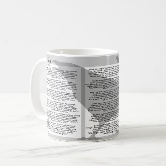 Mug Edgar Poe Le Corbeau (Devant gauche)