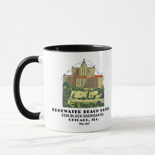 Mug Edgewater Beach Hotel, Chicago, Illinois (Gauche)