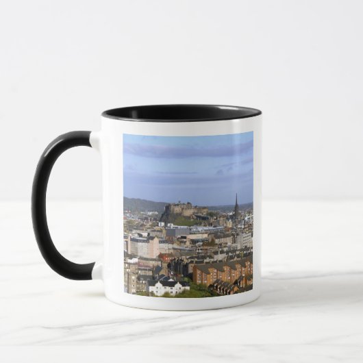 Mug Edimbourg, Écosse. Vue sur le centre (Gauche)