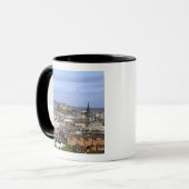 Mug Edimbourg, Écosse. Vue sur le centre (Devant gauche)