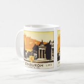 Mug Edimbourg par l'intermédiaire d'affiche de rail de (Devant gauche)