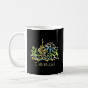 Mug Edinburgh City Scotland Royaume-Uni Pour