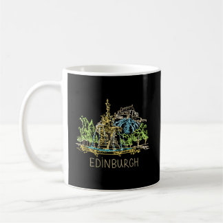 Mug Edinburgh City Scotland Royaume-Uni Pour