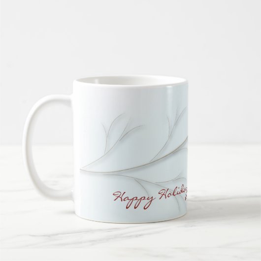 Mug Editable Cardinal Rouge (Gauche)