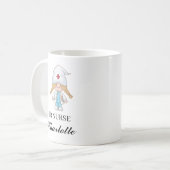 Mug Editable Emergency Room Nurse Gift Funny ER Nurse  (Devant gauche)