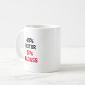 Mug Éditeur Badass (Devant gauche)