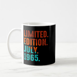 Mug Édition de chanson Anniversaire juillet 1965