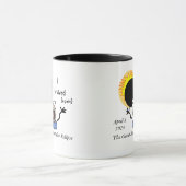 Mug Édition de survie de l'éclipse solaire 2024 (Centre)