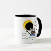 Mug Édition de survie de l'éclipse solaire 2024 (Devant droit)