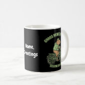 Mug Édition de test de l'état du moniteur de chaos de (Devant droit)