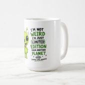 Mug Édition Limitée Design Alien (Devant droit)