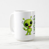 Mug Édition Limitée Design Alien (Devant gauche)