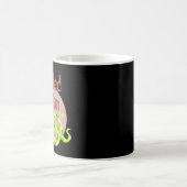 Mug Édition limitée Kawaii serpent jaune et vert (Centre)