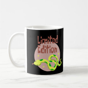 Mug Édition limitée Kawaii serpent jaune et vert