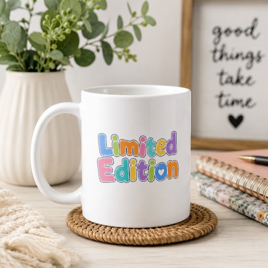 Mug Édition Limitée Mignonne