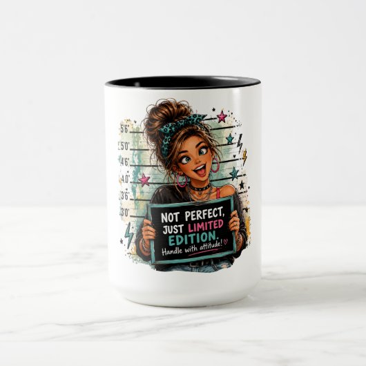 Mug Édition limitée mignonne/drôle (Centre)