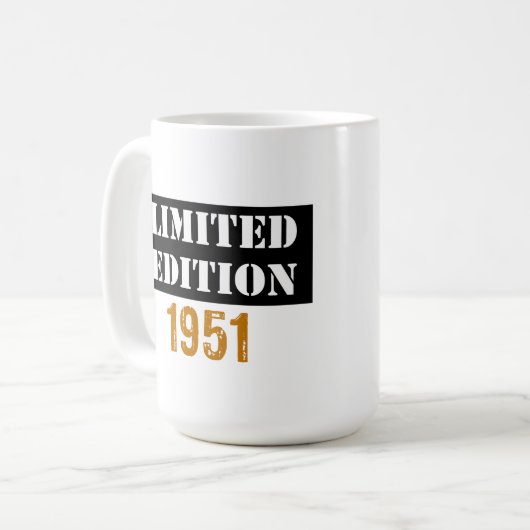 Mug Edition limitée vintage 1951 (Devant gauche)
