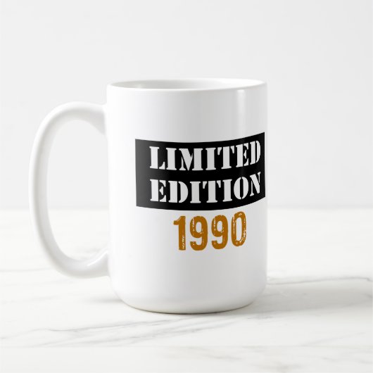 Mug Edition limitée vintage 1990 (Gauche)